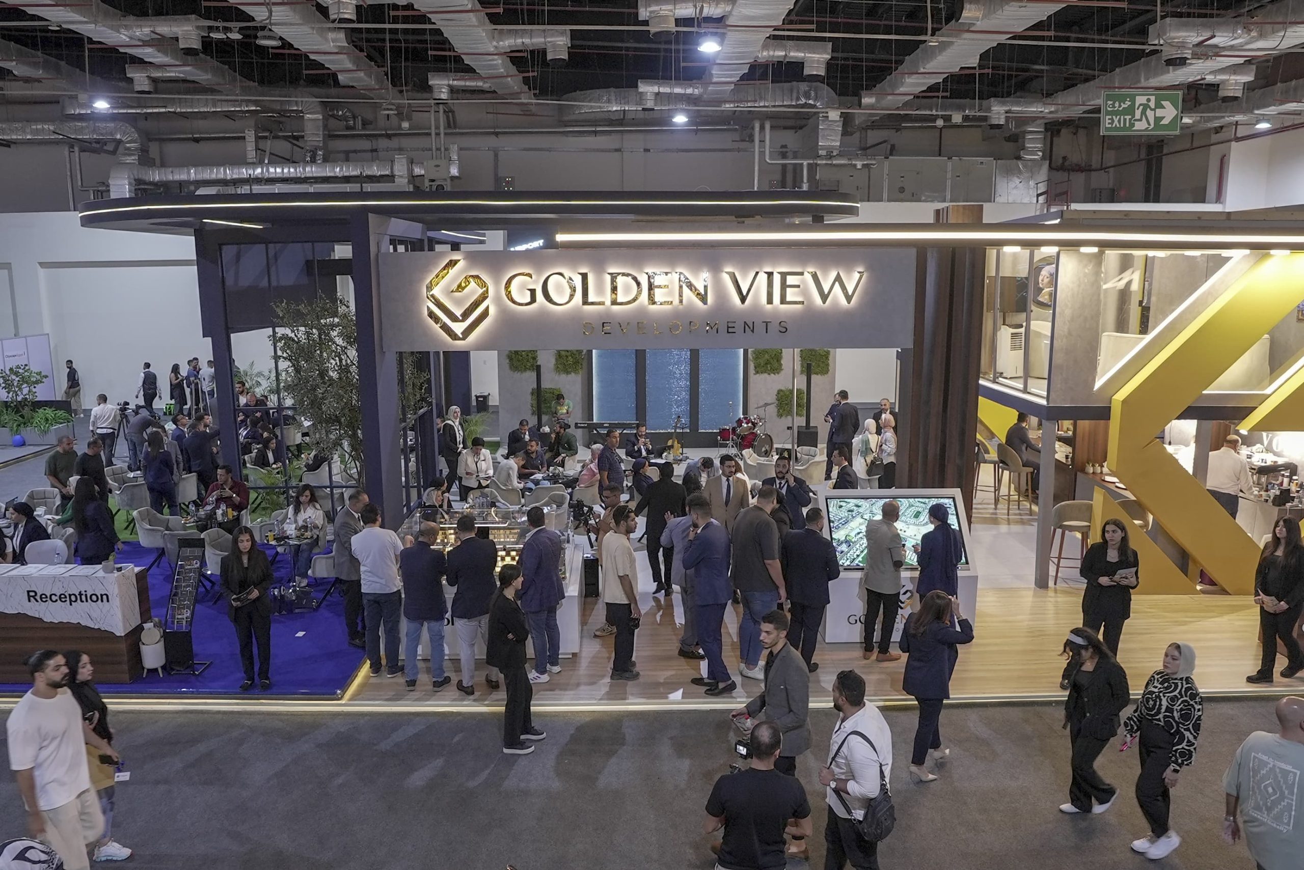 إقبال قوي من العملاء على التعاقد بمشروع «Golden hub» لـ«جولدن فيو» 